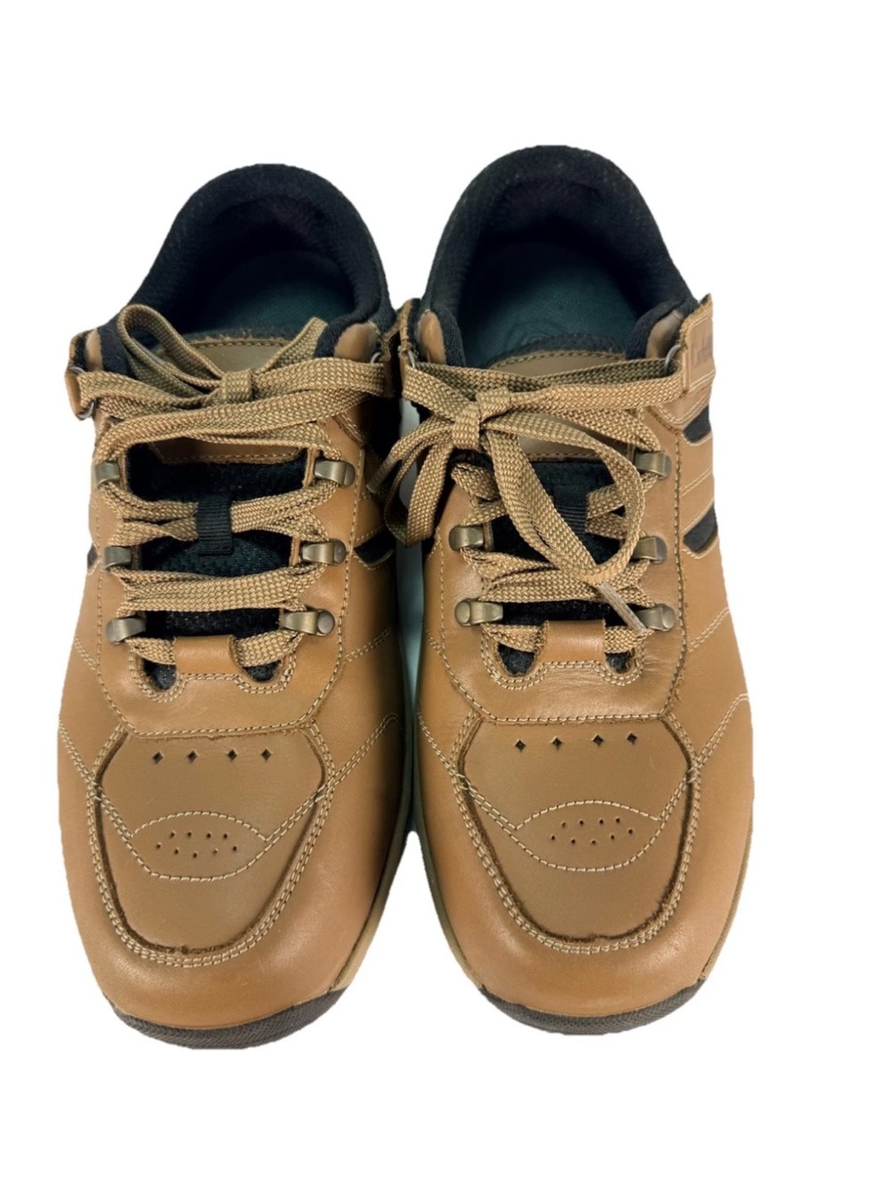 Orthofeet BioFit Shreveport 644 Diabetic Brown Leather Shoes Men’s 10 X-Wide 4E